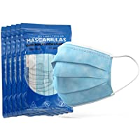 5 Sobres de Mascarillas Quirúrgicas Homologadas Desechables- no Reutilizables Tipo IIR- médicas homologadas- Certificado…